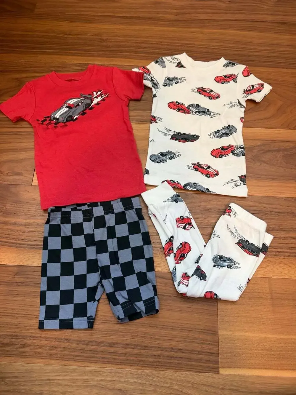 Carter's 12M Race Car Pajama Set, like new
